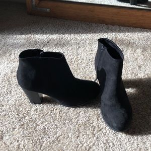 Black Heeled Booties